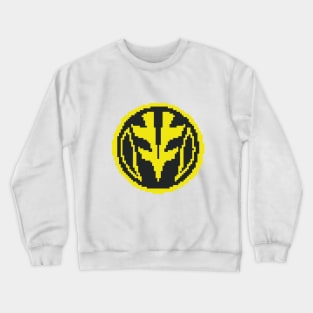 White Ranger 8 bit pixelart Crewneck Sweatshirt